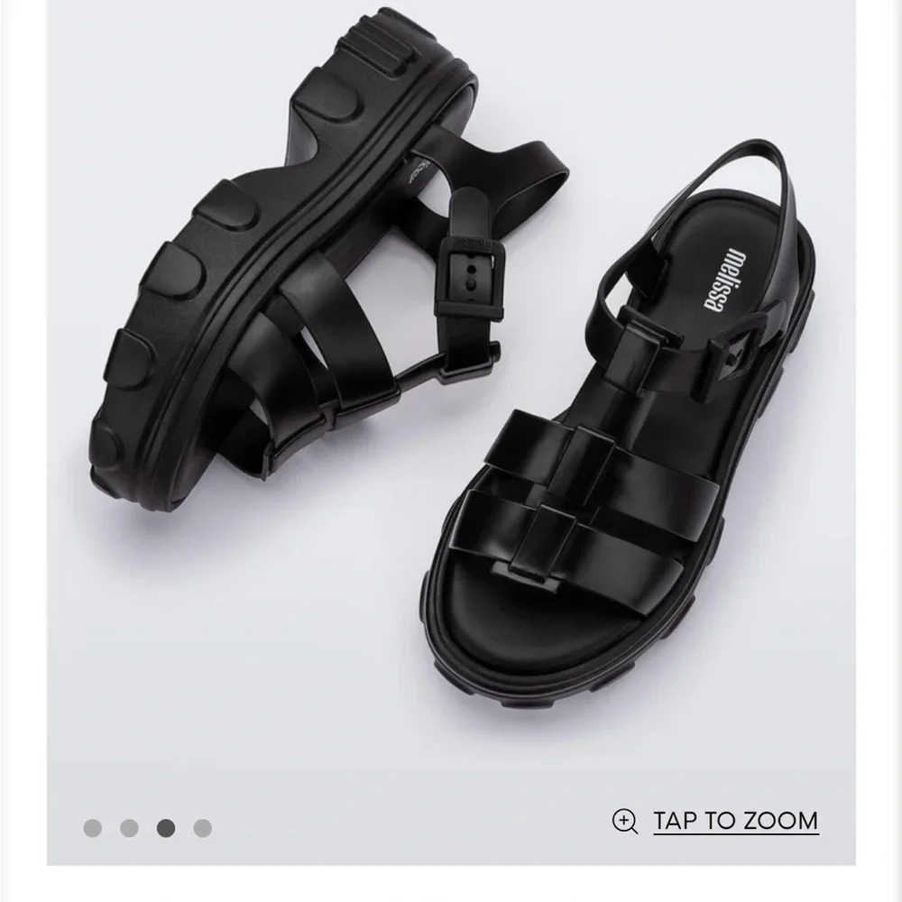 Melissa Ella Platform Sandals NWOB Sz 10 - Picture 2 of 8